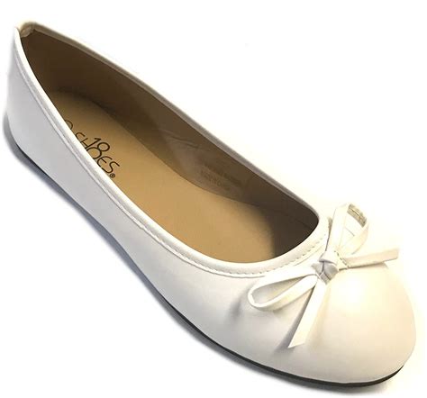 women's flat ballet style shoes